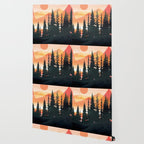 Pine Forest Sunset 2 Wallpaper Gallery Image 2