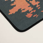 Pine Forest Sunset 2 Desk Mat Gallery Image 4