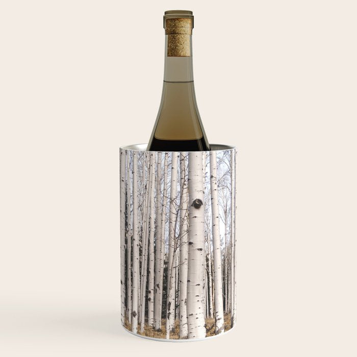 Tall Birch Forest Wine Chiller Gallery Image 1