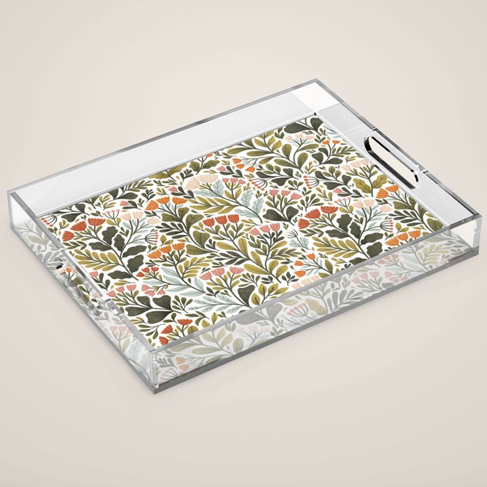Month of May ~ white Acrylic Tray Gallery Image 1
