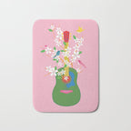 Melody in Bloom 3 Bath Mat Gallery Image 1
