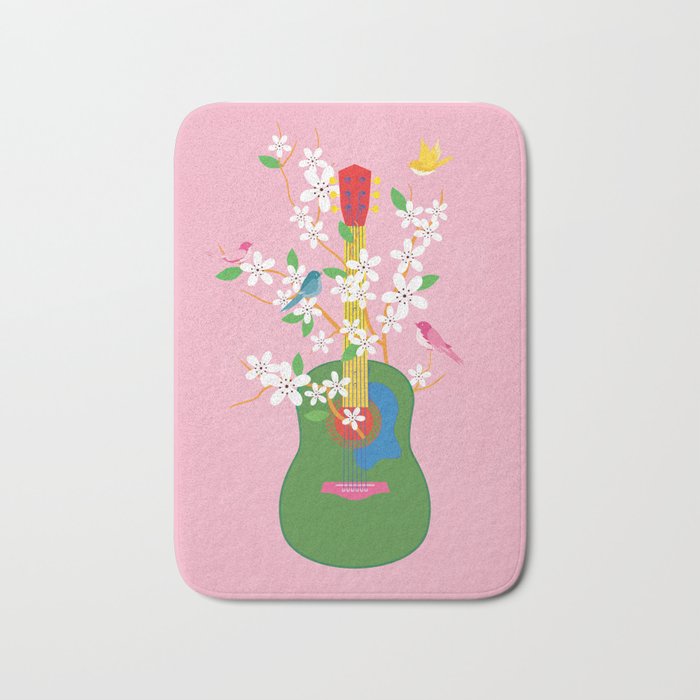 Melody in Bloom 3 Bath Mat Gallery Image 1