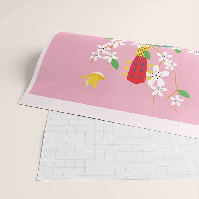 Melody in Bloom 3 Wrapping Paper Gallery Image 2