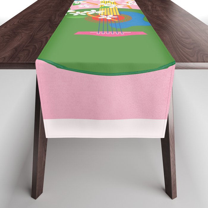 Melody in Bloom 3 Table Runner Gallery Image 1