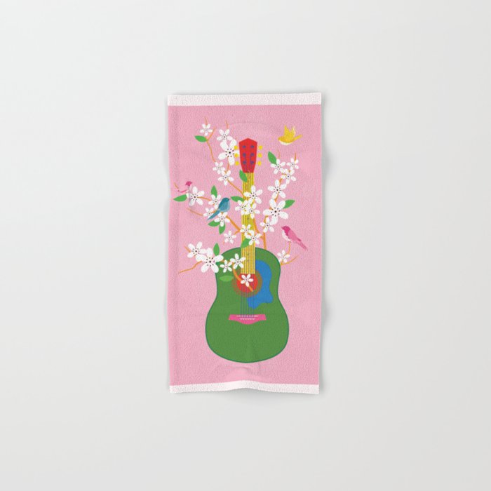 Melody in Bloom 3 Bath Towel Gallery Image 1