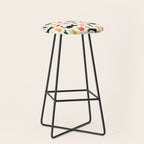 Colorful Cats Pattern Stool Gallery Image 1