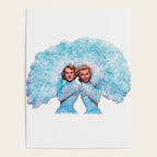 Sisters - White Christmas - Watercolor Poster Gallery Image 4