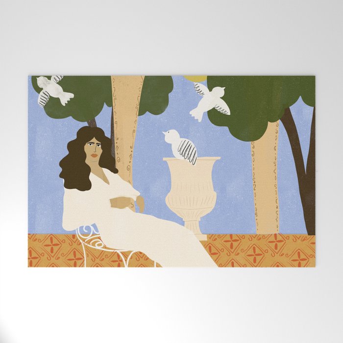 Dreamy Universe Welcome Mat Gallery Image 1