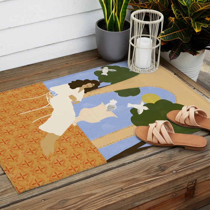 Dreamy Universe Outdoor Rug Gallery Image 2