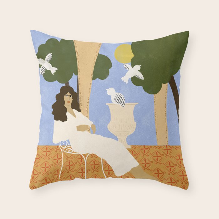 Dreamy Universe Throw Pillow Gallery Image 1