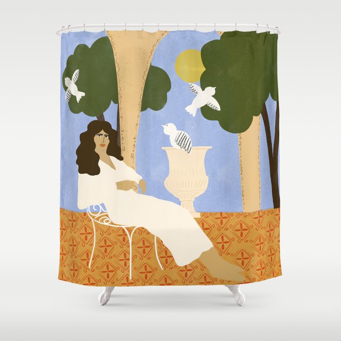 Dreamy Universe Shower Curtain Gallery Image 1