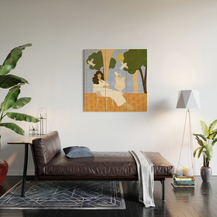 Dreamy Universe Wood Wall Art Gallery Image 2