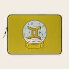 Gemini Snow Globe Laptop Sleeve Gallery Image 1