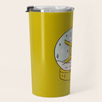 Gemini Snow Globe Travel Mug Gallery Image 3