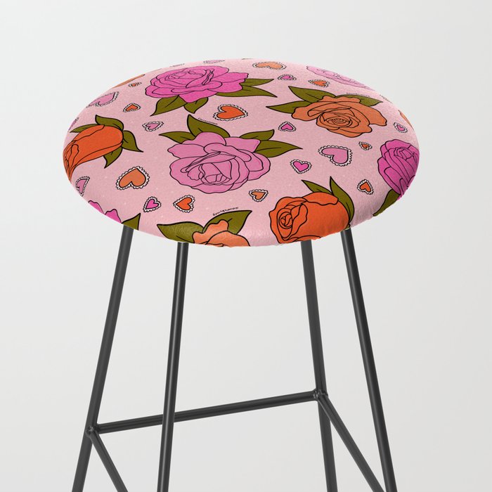 Valentine Roses Stool Gallery Image 2