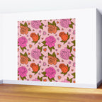 Valentine Roses Wall Mural Gallery Image 2