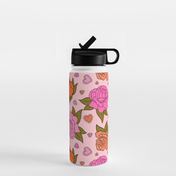 Valentine Roses Water Bottle Gallery Image 1