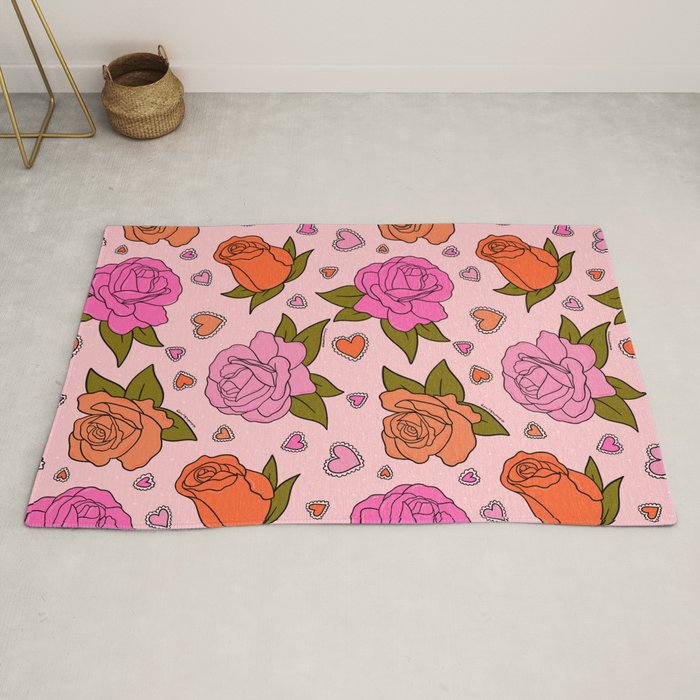 Valentine Roses Rug Gallery Image 2