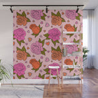 Valentine Roses Wall Mural Gallery Image 1