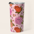 Valentine Roses Travel Mug Gallery Image 3