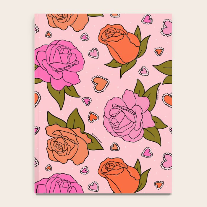 Valentine Roses Notebook Gallery Image 4