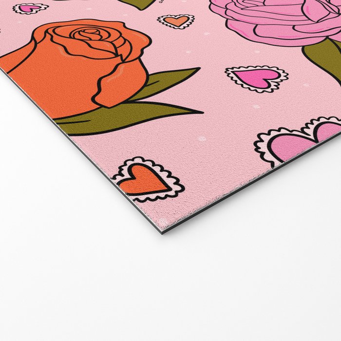 Valentine Roses Welcome Mat Gallery Image 2
