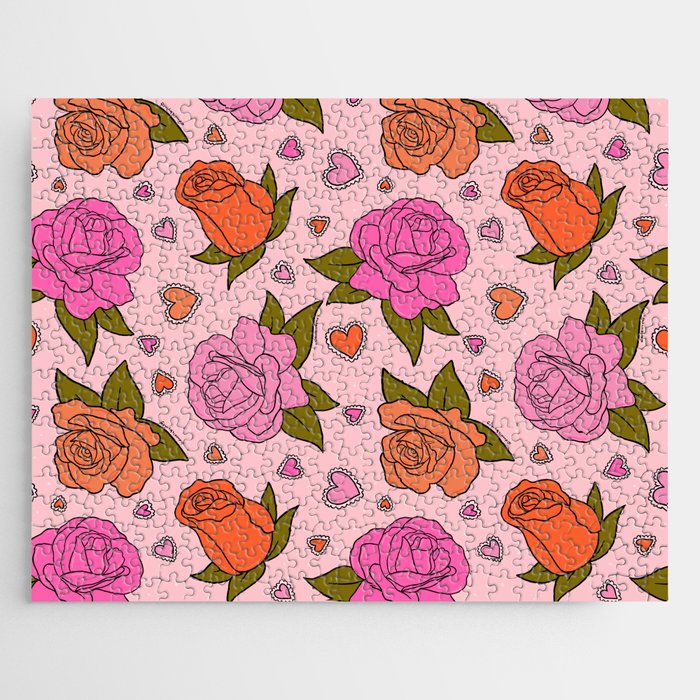 Valentine Roses Jigsaw Puzzle Gallery Image 1