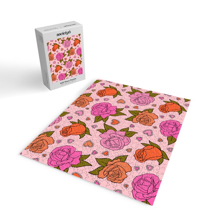 Valentine Roses Jigsaw Puzzle Gallery Image 2