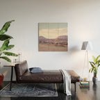 Marfa II - Sunset on the Range Wood Wall Art Gallery Image 2