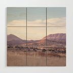Marfa II - Sunset on the Range Wood Wall Art Gallery Image 1
