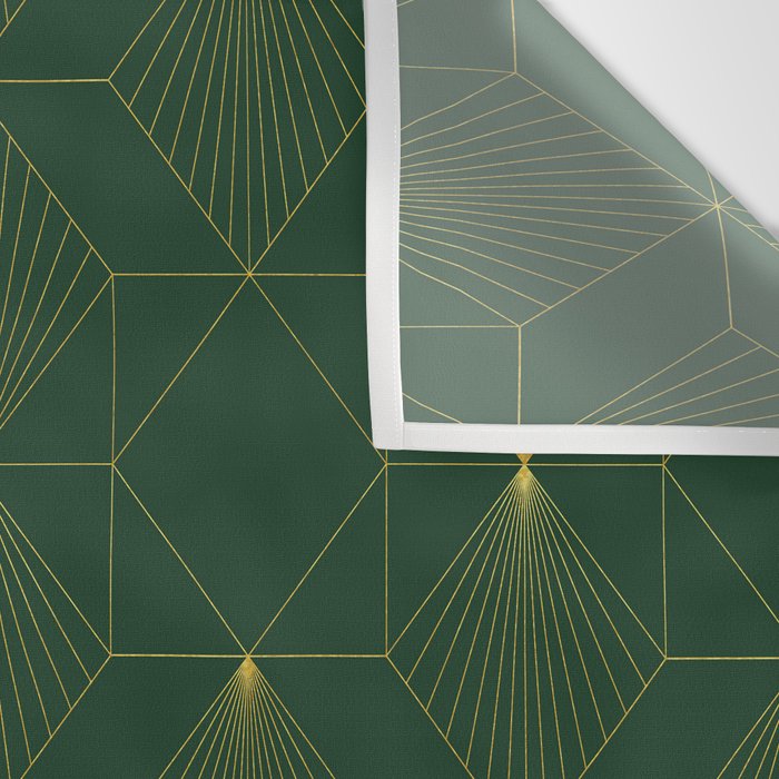 Beautiful Art Deco Pattern Wall Tapestry Gallery Image 3
