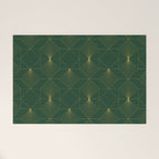 Beautiful Art Deco Pattern Welcome Mat Gallery Image 1