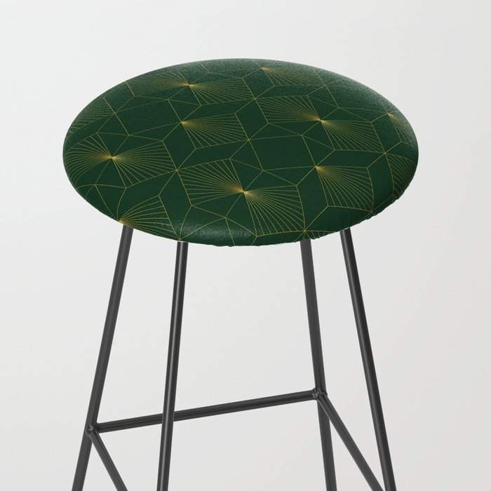 Beautiful Art Deco Pattern Stool Gallery Image 2