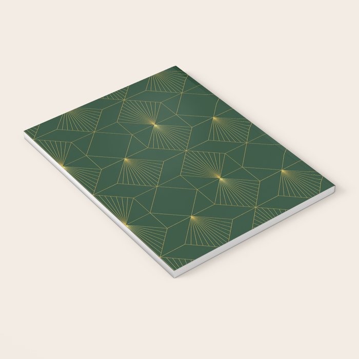 Beautiful Art Deco Pattern Notebook Gallery Image 3