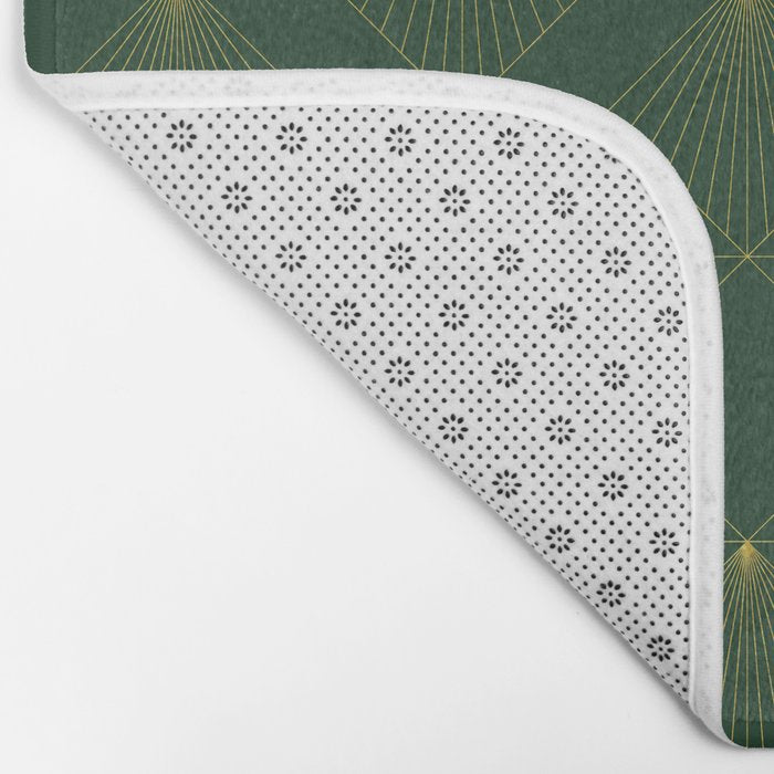 Beautiful Art Deco Pattern Bath Mat Gallery Image 2