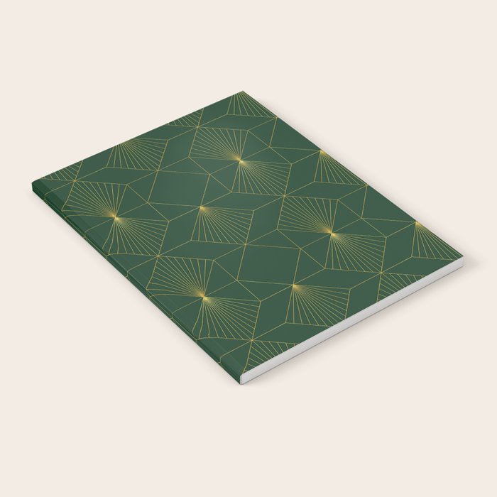 Beautiful Art Deco Pattern Notebook Gallery Image 1