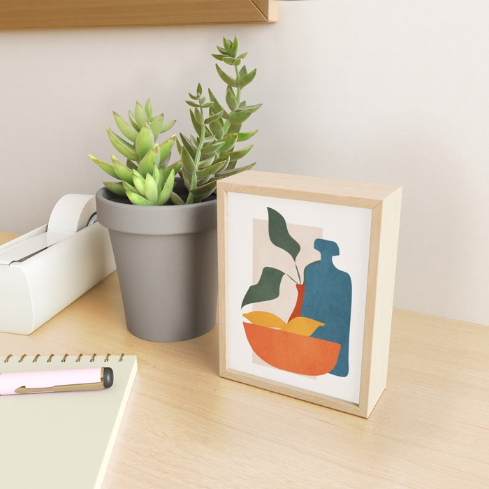 Minimalist Still Life Art Mini Art Print Gallery Image 2