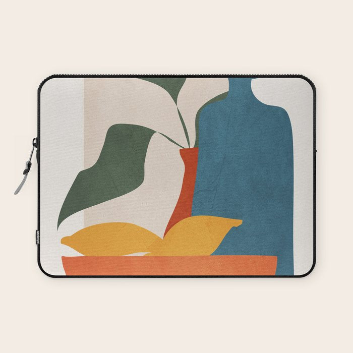 Minimalist Still Life Art Laptop Sleeve Gallery Image 1