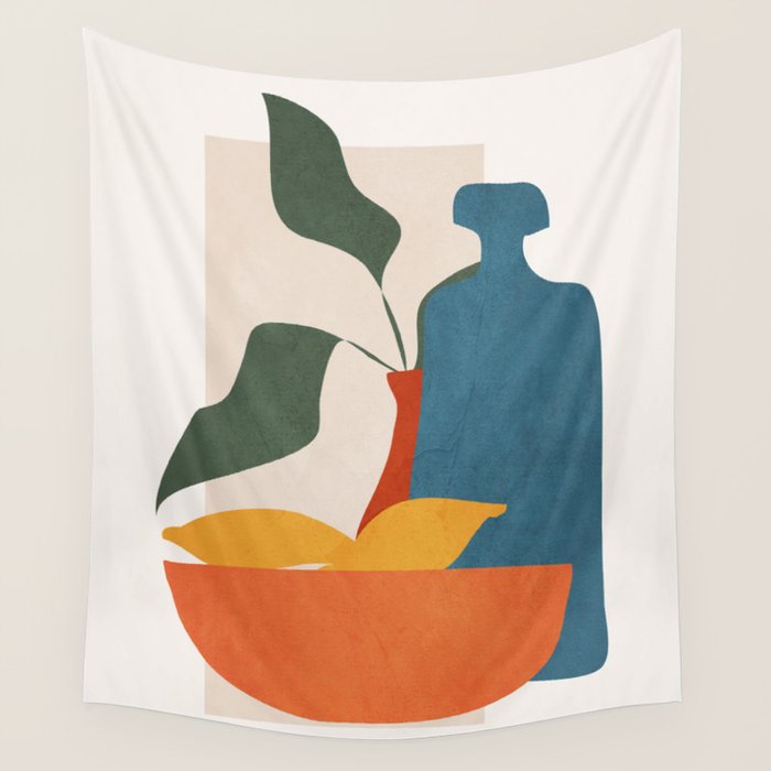 Minimalist Still Life Art Wall Tapestry Gallery Image 4