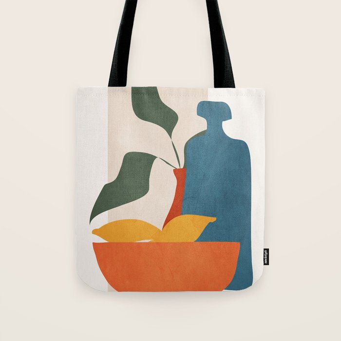 Minimalist Still Life Art Tote Bag Gallery Image 1