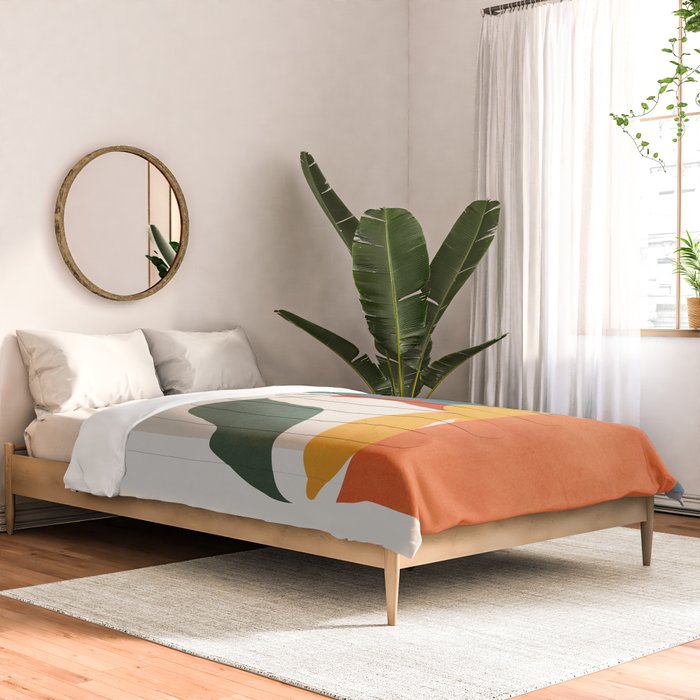 Minimalist Still Life Art Comforter Gallery Image 2