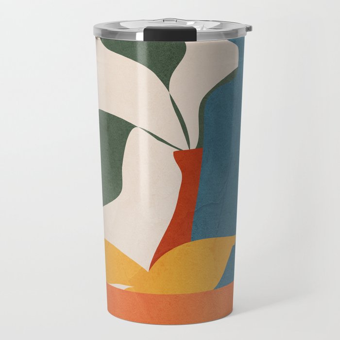 Minimalist Still Life Art Travel Mug Gallery Image 1