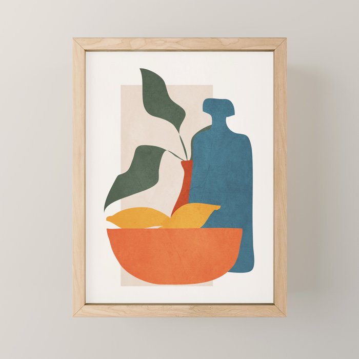 Minimalist Still Life Art Mini Art Print Gallery Image 1