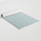Ombre Arch XVII Natural Teal Gradient Modern Geometric Lines Yoga Mat Gallery Image 2