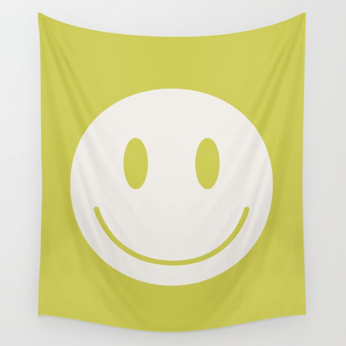 Happy Thoughts Lime Wall Tapestry Gallery Image 4