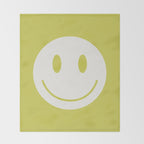 Happy Thoughts Lime Throw Blanket Gallery Image 2