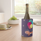 Galaxy Dog with balloons Wine Chiller Gallery Image 4