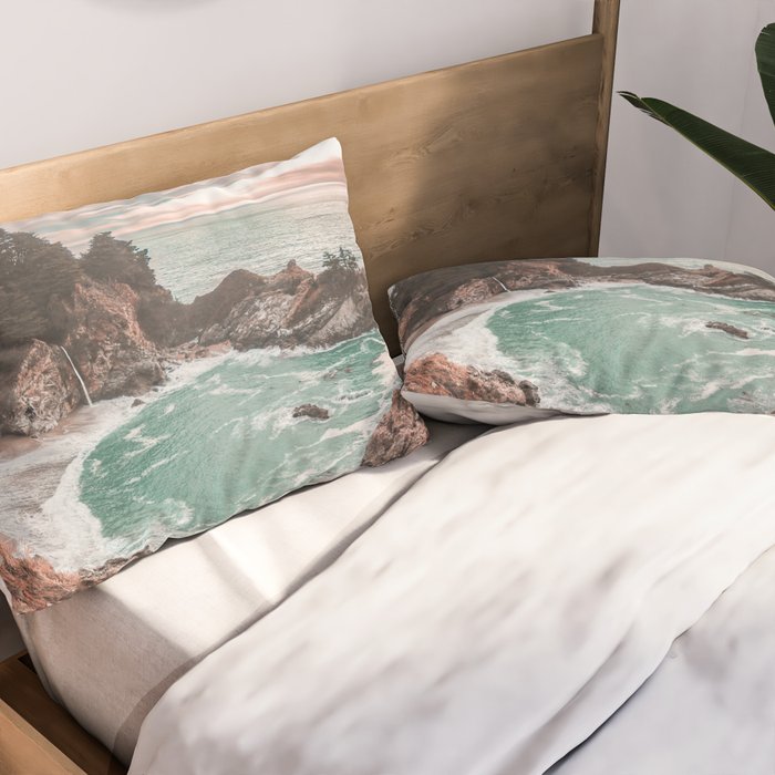 Big Sur California Pillow Sham Gallery Image 2