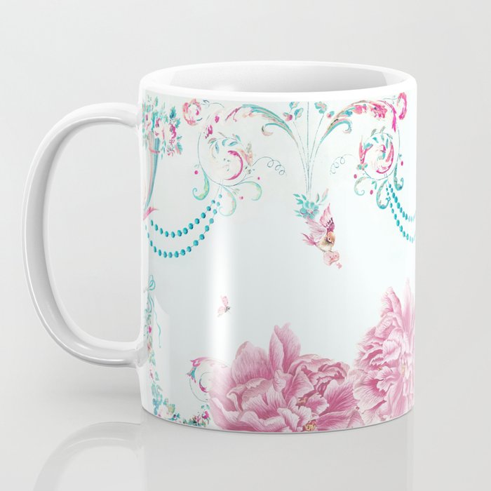 Marie Antoinette Wallflower Coffee Mug Gallery Image 3