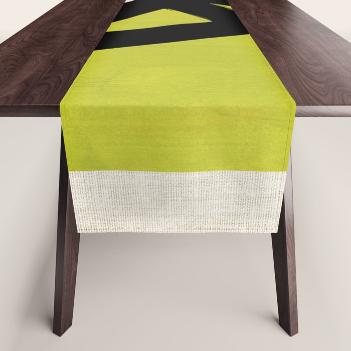 Cut Lime Table Runner Gallery Image 1